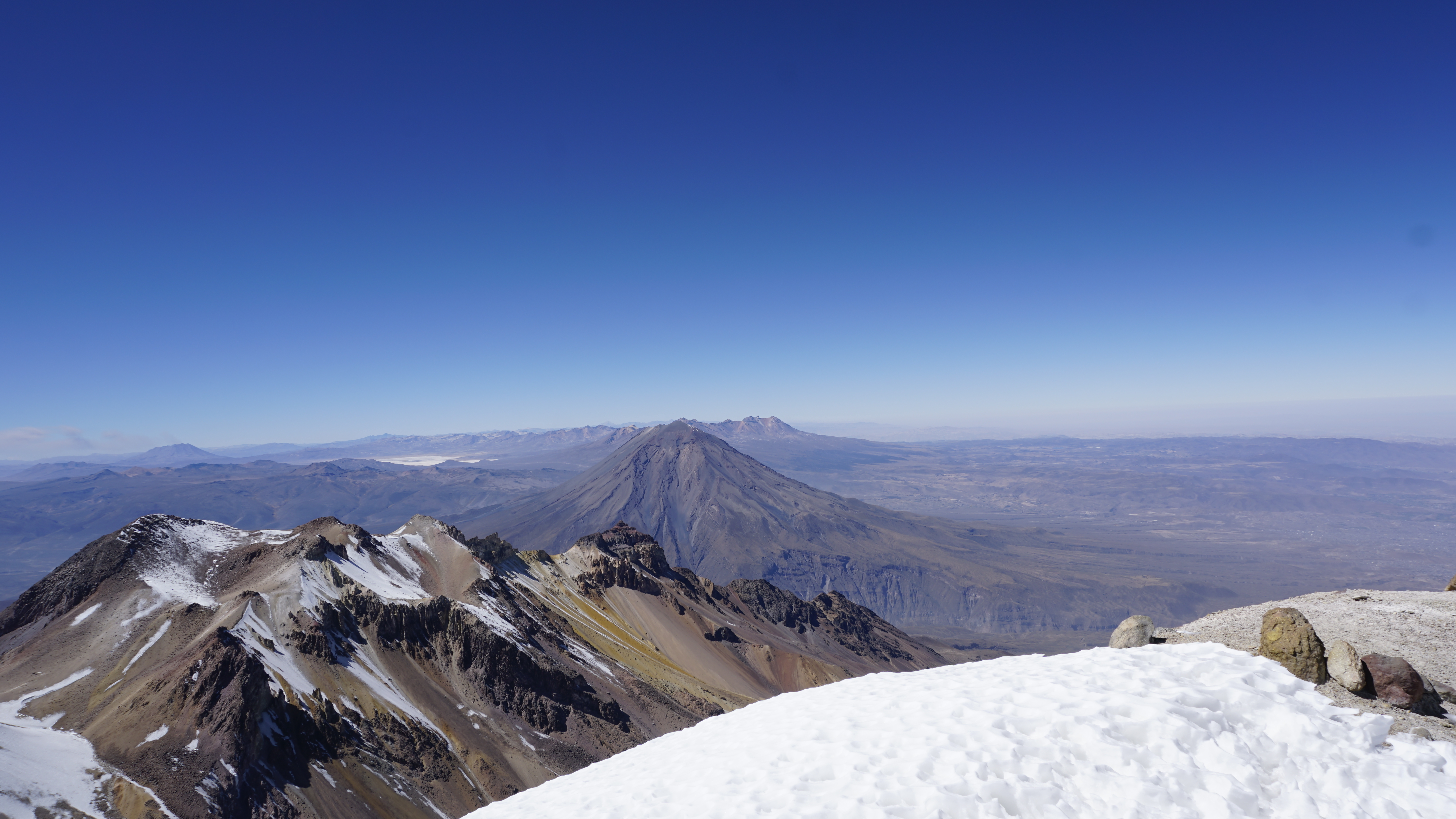 Monte Chachani summit, Peru